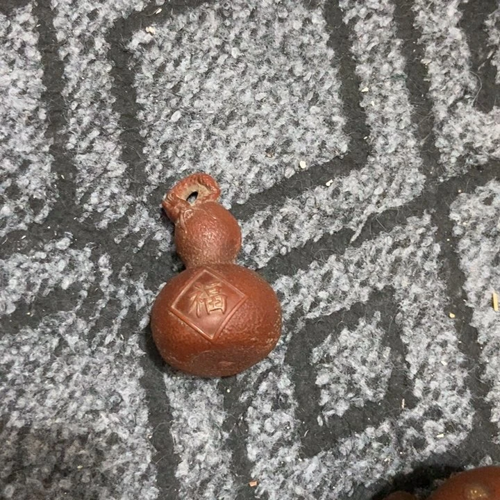 紫砂陶瓷制品摆件穿*箭