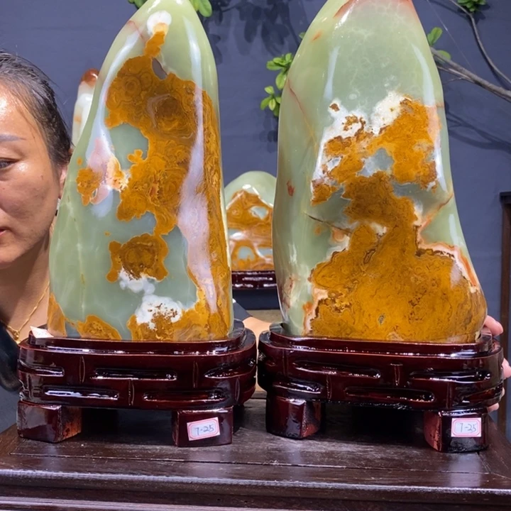 石材精品古青石摆件