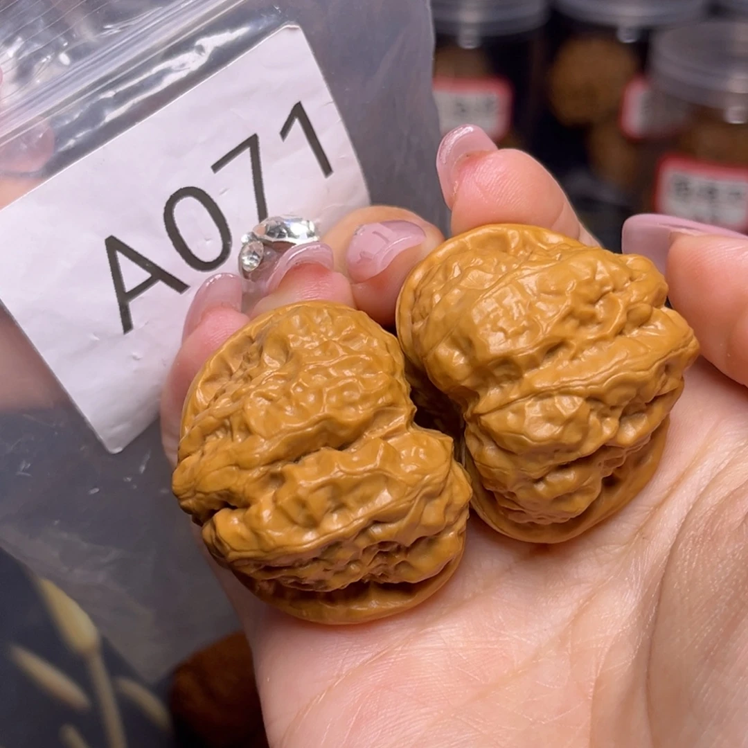 吊坠文玩核桃蛤蟆头肚子42边39