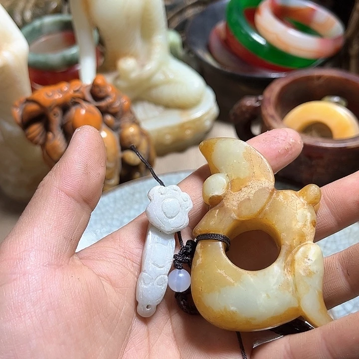 紫金钵盂菩提把件