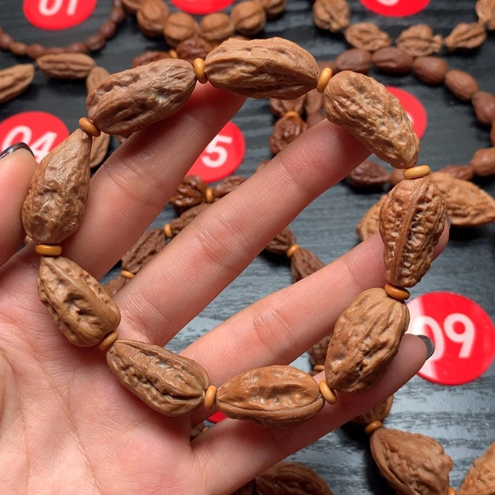 手串文玩核桃欣欣535差尺色差