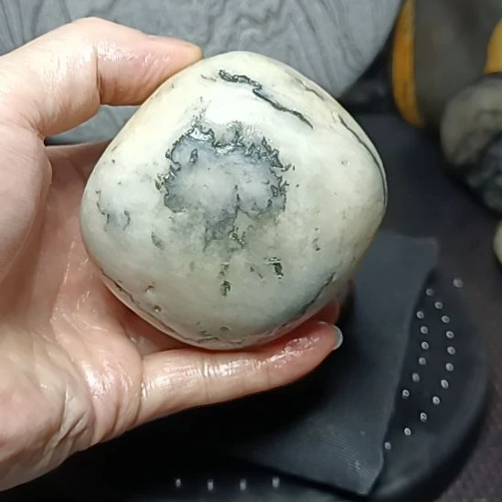 新疆金丝玉原石国画