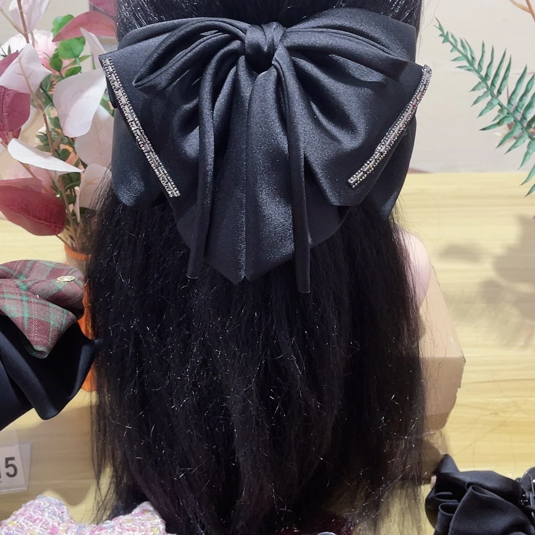 布艺铁合金蝴蝶结发夹