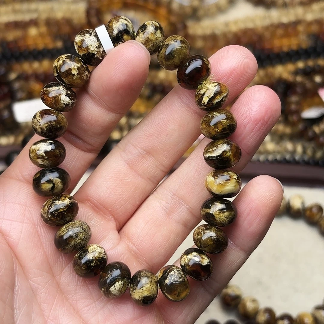 琥珀未镶嵌裸石十一90959