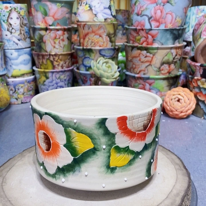 景德镇艺术手绘作品