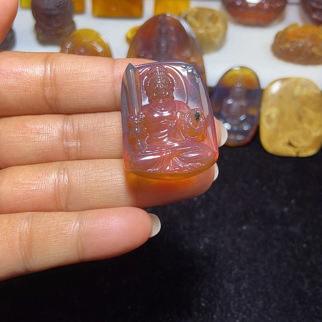 琥珀颈饰未镶嵌缅甸天然琥珀