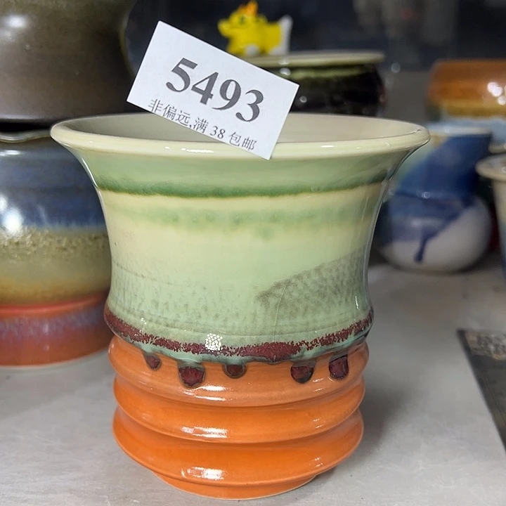 口12高12 手工花盆满30元包邮