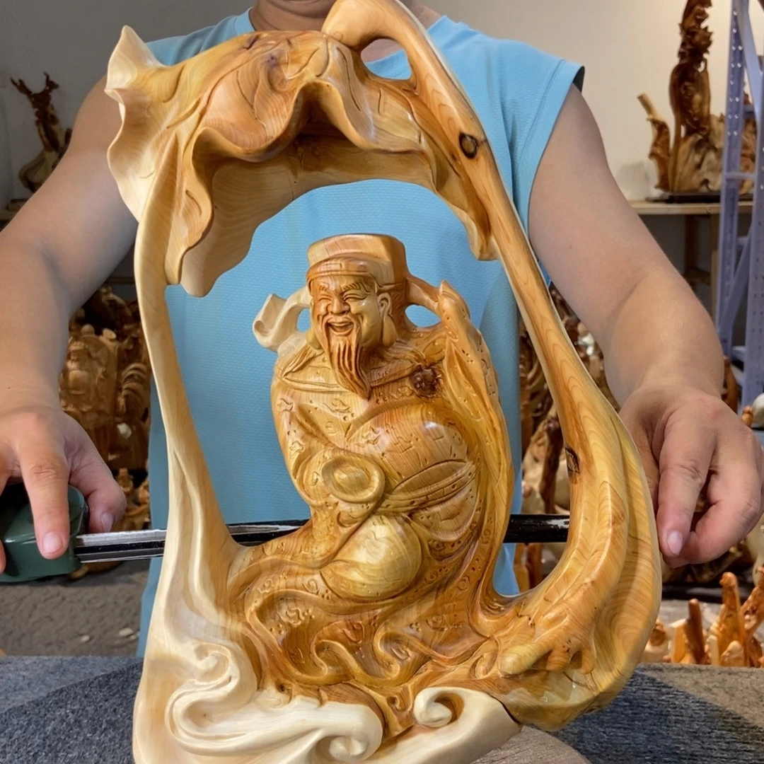 柏木（崖柏）太行崖柏根雕摆件