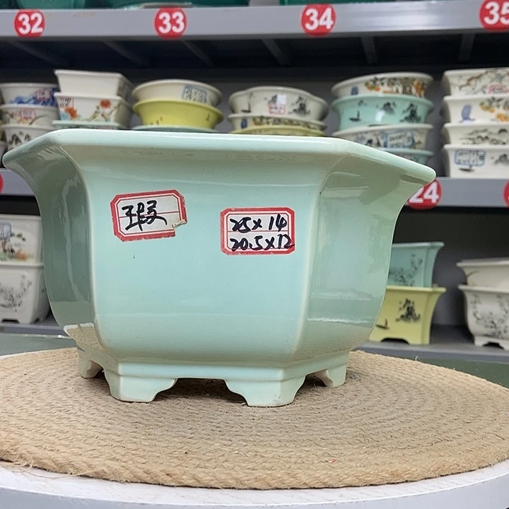 紫砂紫砂花盆03666