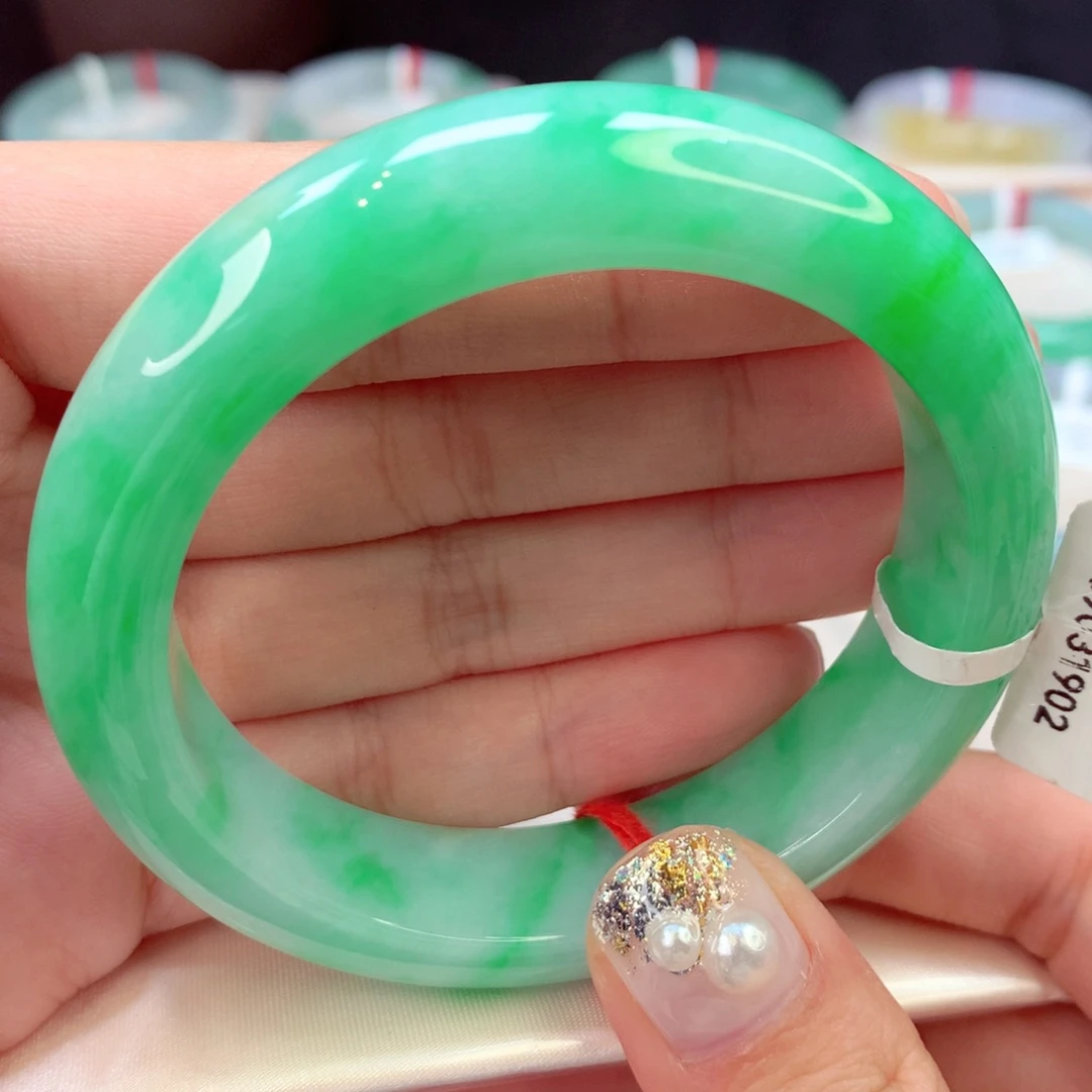 未镶嵌手镯翡翠31号正圈77