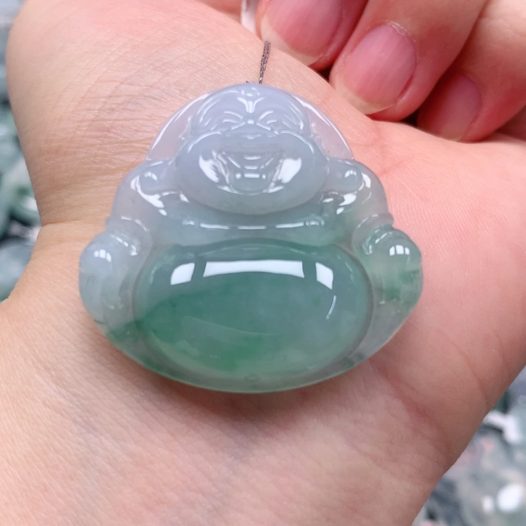颈饰未镶嵌翡翠天然翡翠