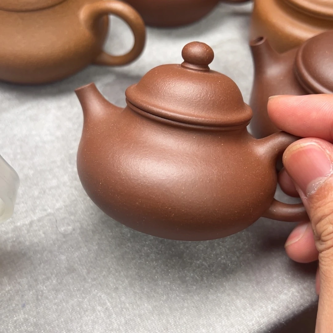 茶壶紫砂底槽清容天100cc