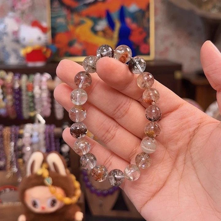 水晶手串未镶嵌四季幽灵