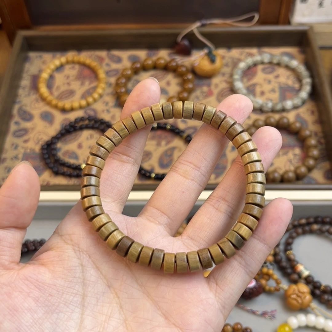 菩提手串/手链绿檀药片