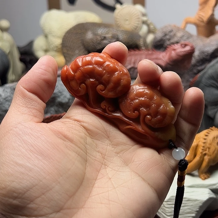 寿山石寿山石手把件