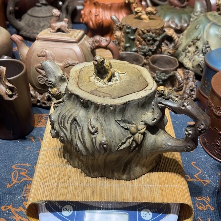 神***悟茶壶紫砂紫砂。