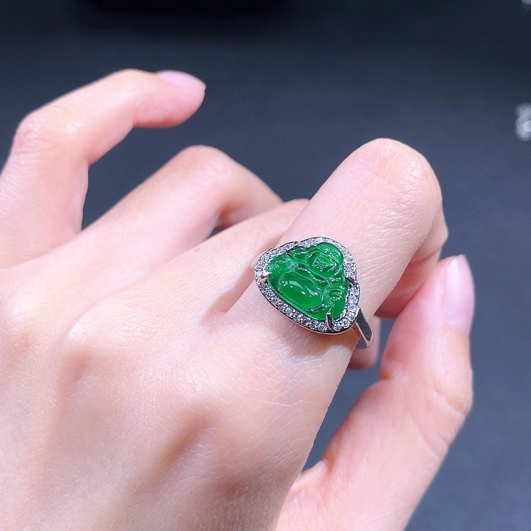 未镶嵌戒指翡翠翡翠