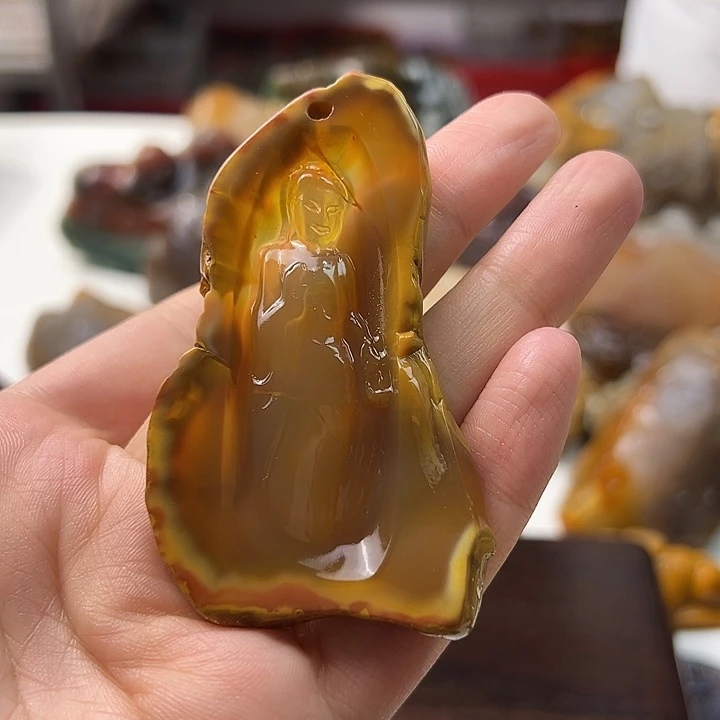 未镶嵌颈饰玛瑙/玉髓