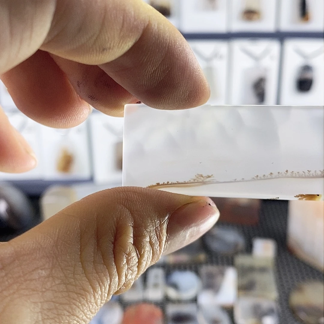 玛瑙/玉髓珠宝奇石未镶嵌浪*涯