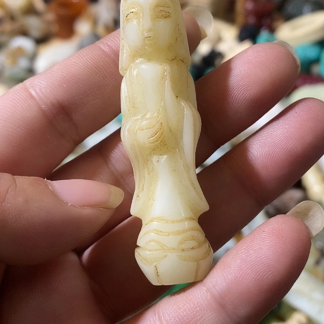 和田玉（糖玉）未镶嵌挂件