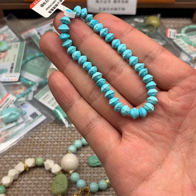 【闪购商品】未镶嵌绿松石颈饰22