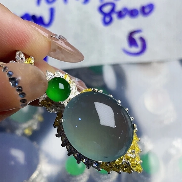 可***8定制翡翠未镶嵌34467789