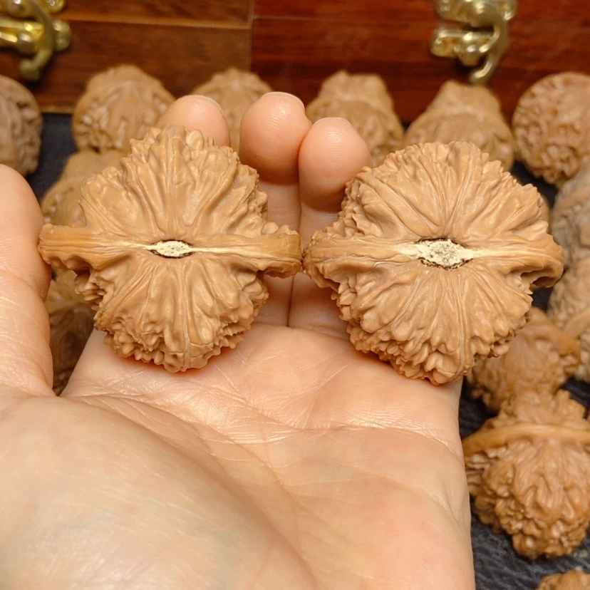 【闪购商品】吊坠文玩核桃小*哥白狮子47