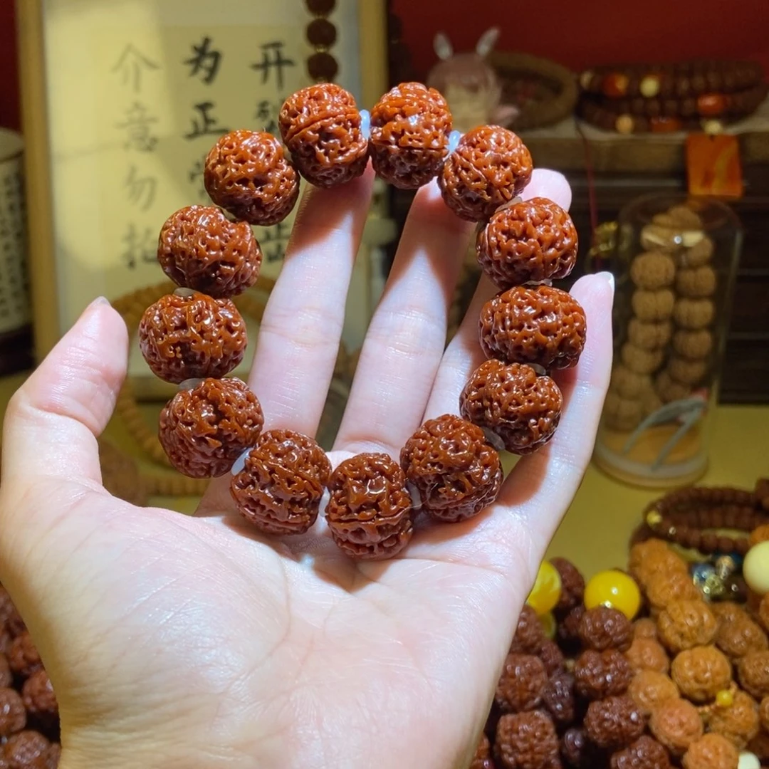 金刚菩提手串216玉化一物