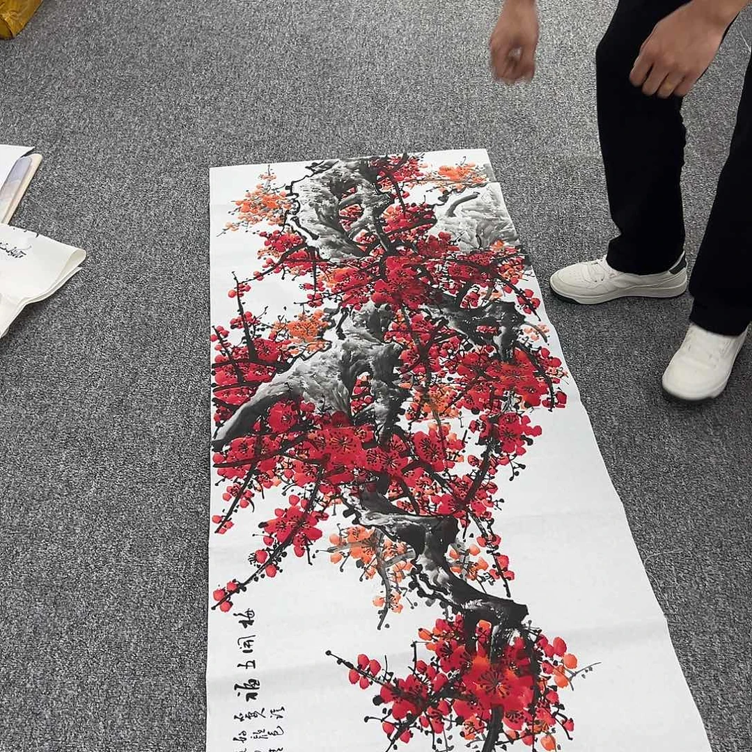国画纯手绘字画宣纸