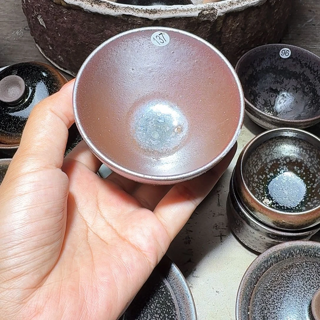 茶盏义兴龙窑建盏137微瑕