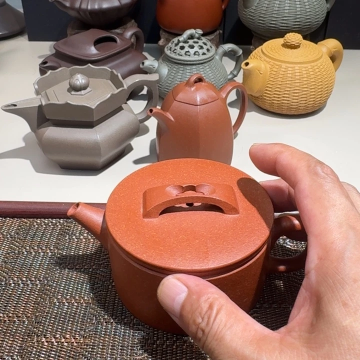 紫砂茶壶精挑降坡泥汉瓦