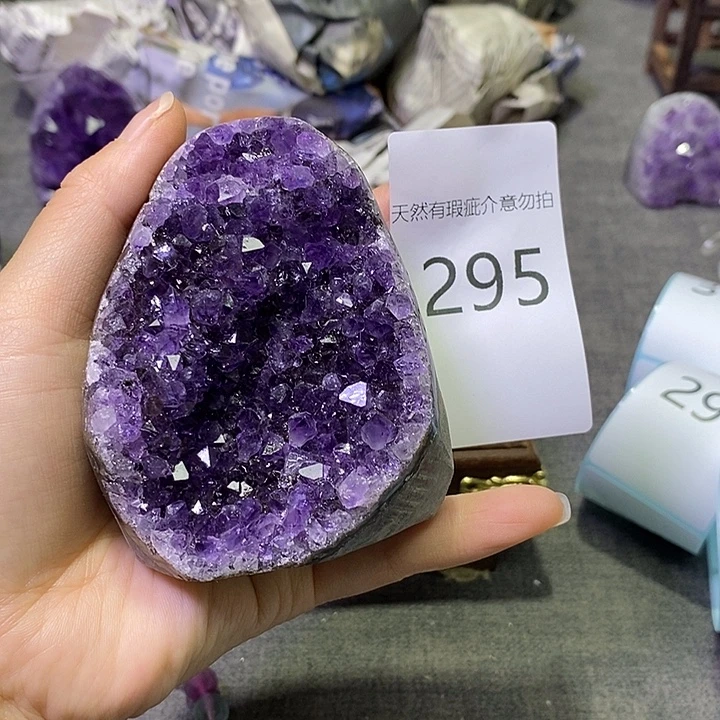未镶嵌珠宝半成品紫晶