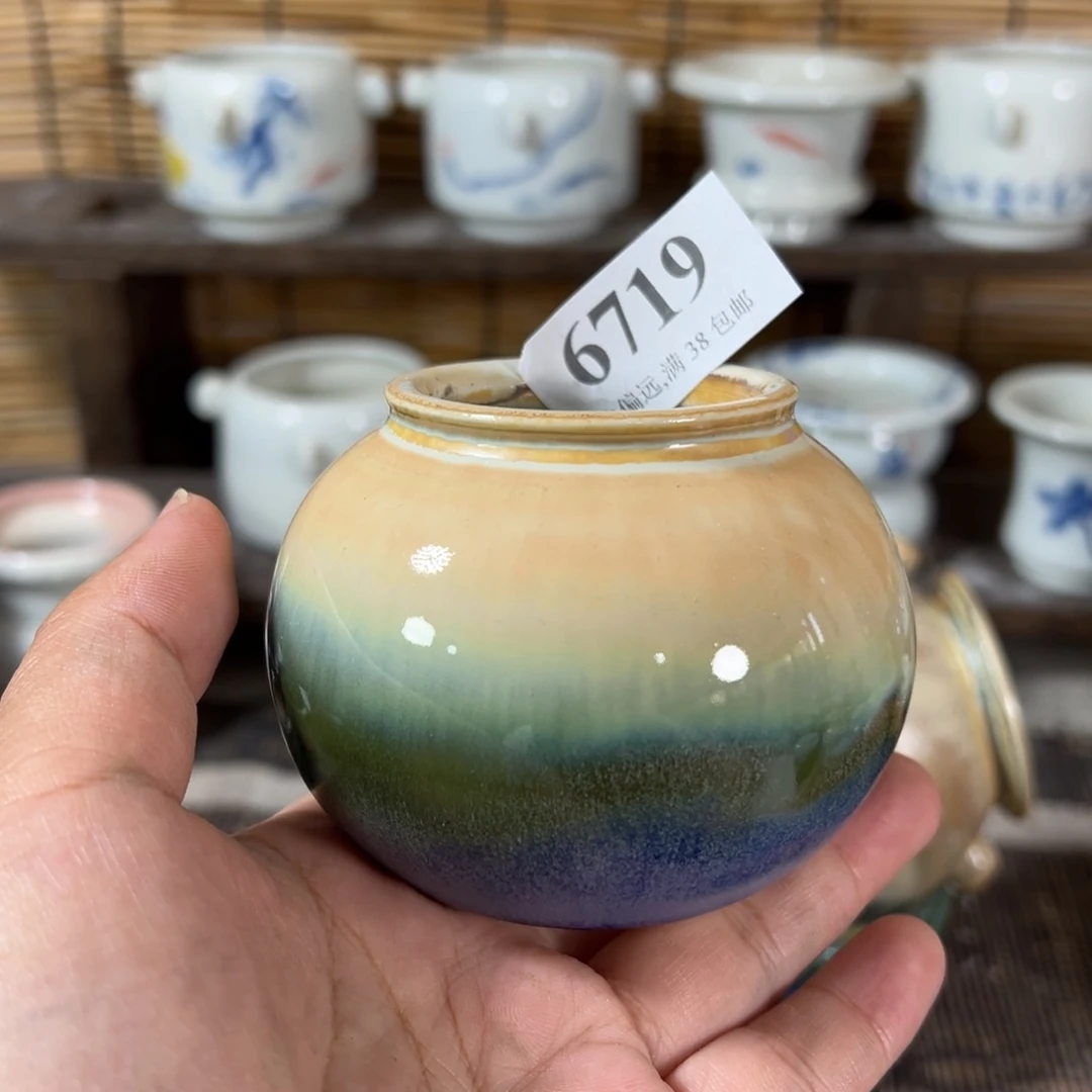 口4 景德镇手工花盆