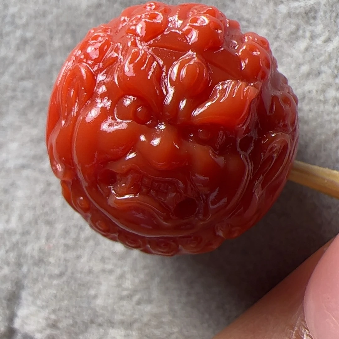 未镶嵌15➕大黑天南红玛瑙