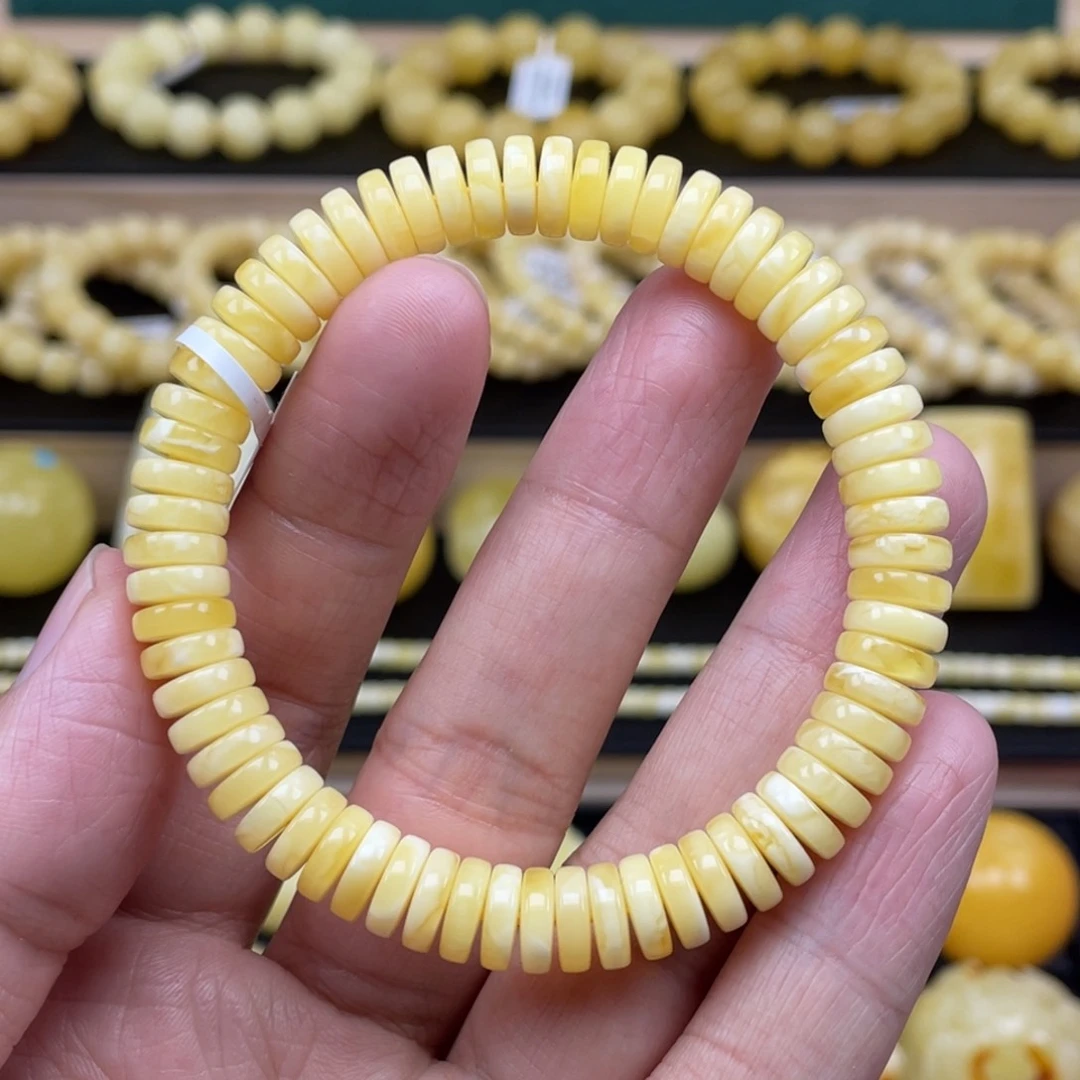 琥珀裸石未镶嵌琥珀蜜蜡