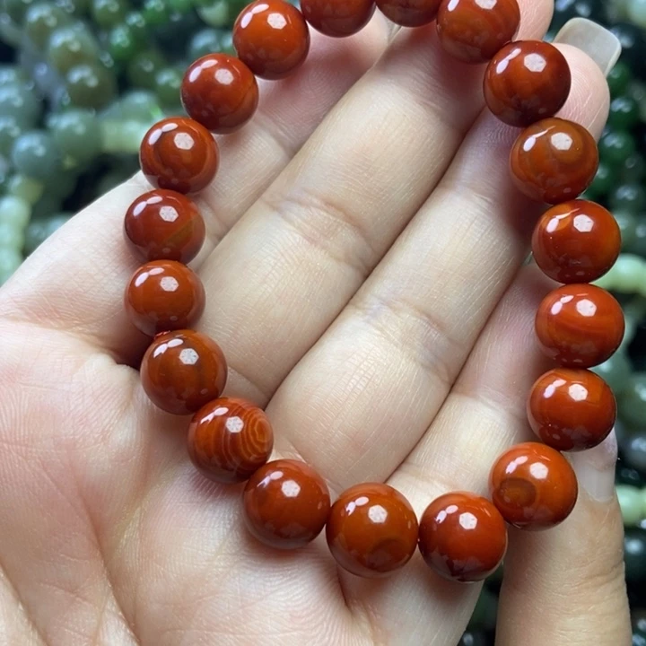 透闪石质玉未镶嵌手链卡10