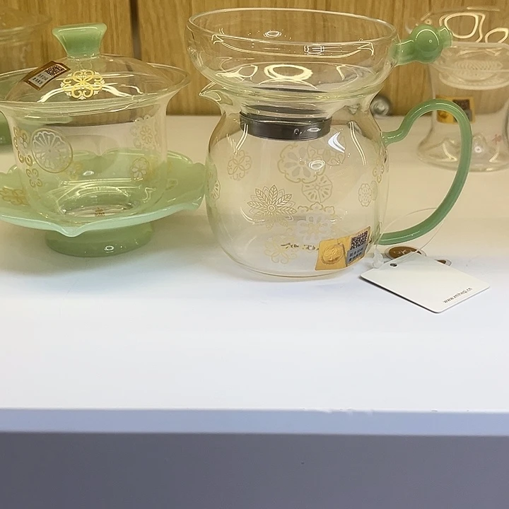 窝***头皮球花禾荷盖碗浅玉➕美满皮球花➕不锈钢浅玉滤网