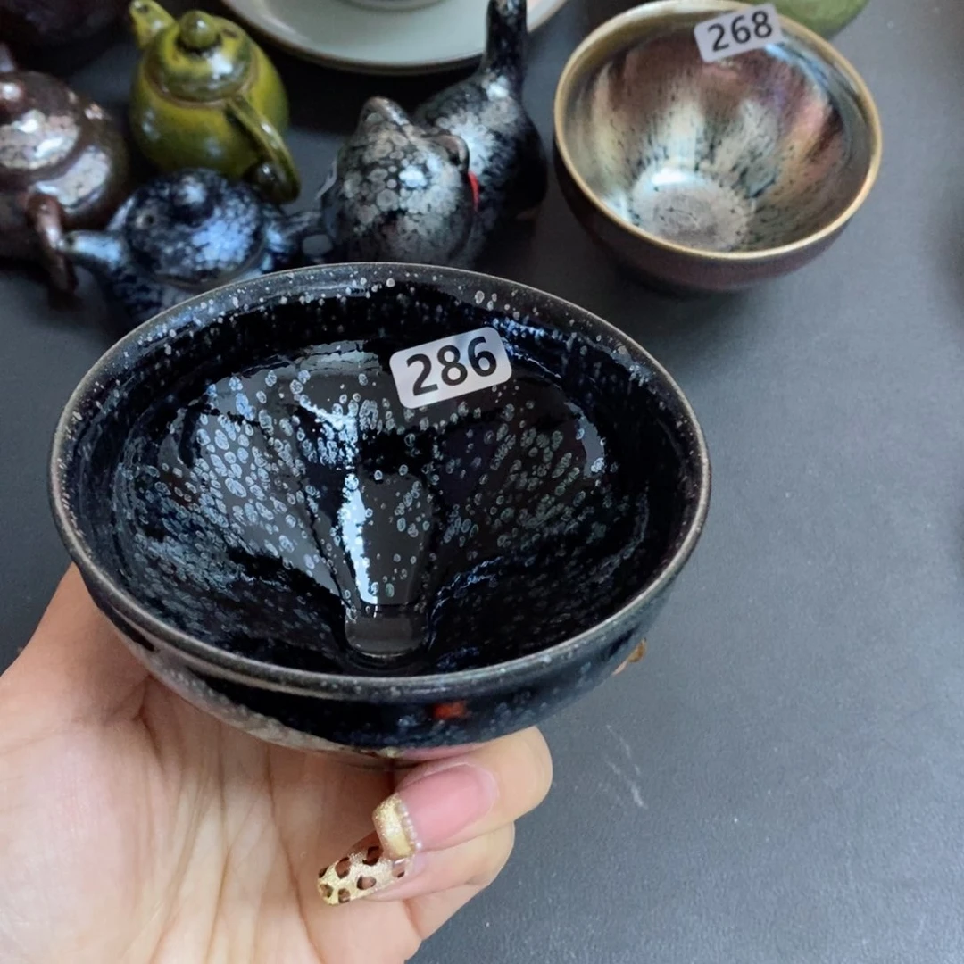 茶盏建窑建盏主人杯286