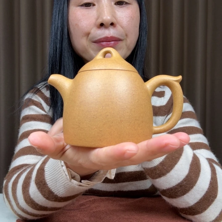 九***哥紫砂茶壶40目黄金缎秦权260cc全手工完美品