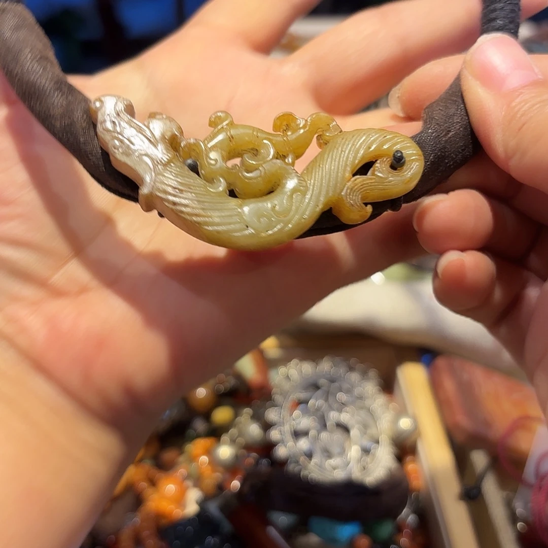 和田玉（糖玉）未镶嵌车挂原创