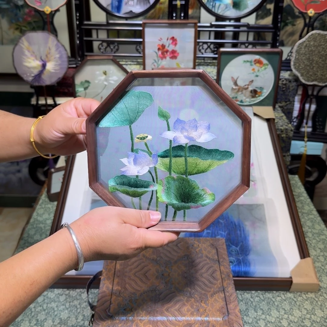 刺绣手工苏绣工艺制作技艺精湛