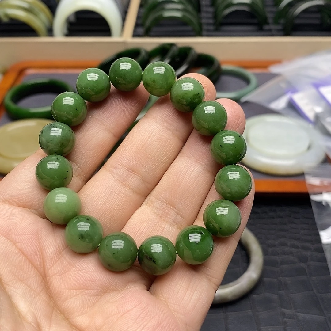 未镶嵌手链和田玉（碧玉）