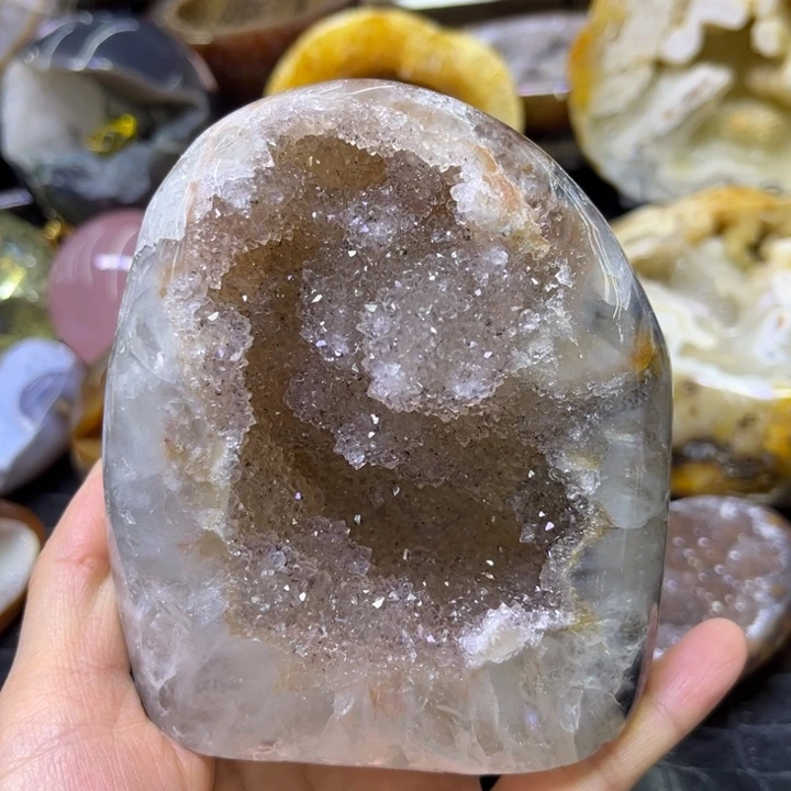 未镶嵌发饰水晶彩晶洞