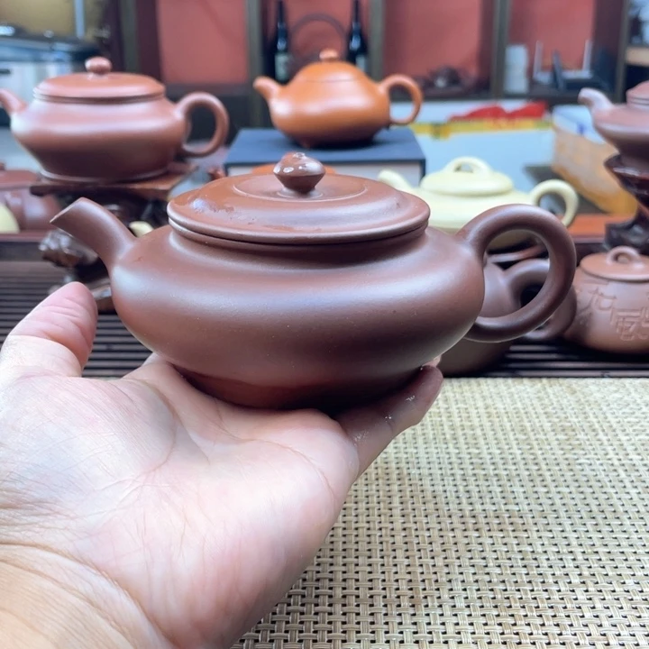 茶壶紫砂全手工制作