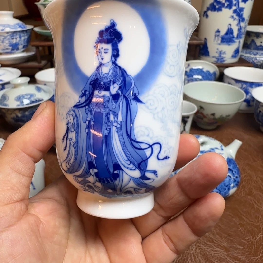 别***书陶摆件今天晚上的月亮很圆