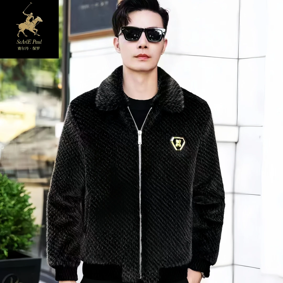 【孙总专属】SeArlE Paul/赛尔丹保罗新款高端商务高端翻领外套A036