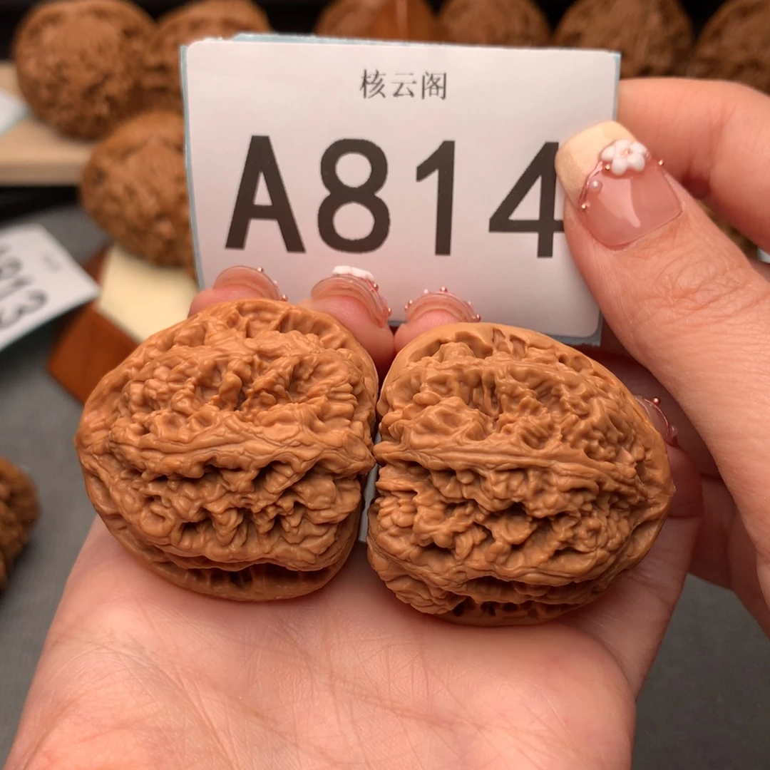 文玩核桃把件38粗筋