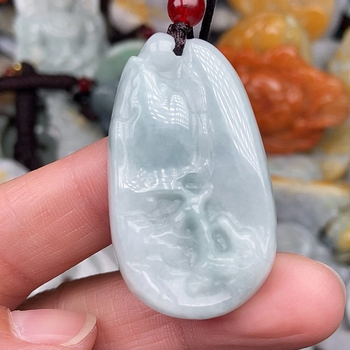 颈饰未镶嵌翡翠翡翠