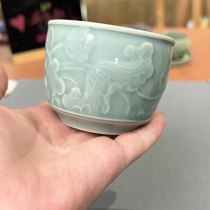 龙泉敬悦青瓷品茗杯
