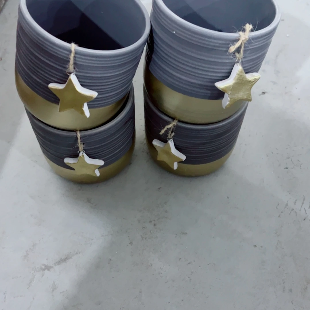 有孔，陶瓷花盆满10米包邮发货